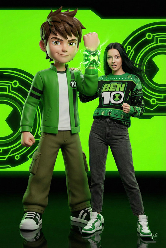 The Sci-Fi Heroine: With Ben 10