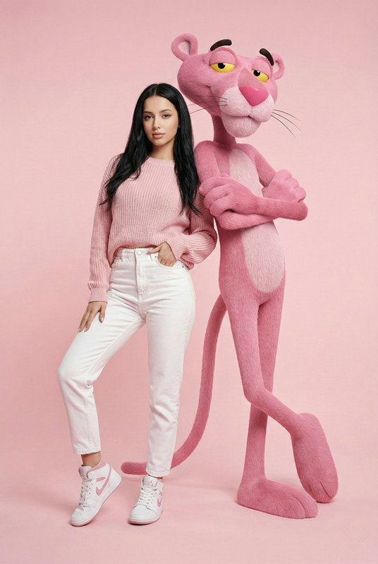 The Elegant Statement: With Pink Panther