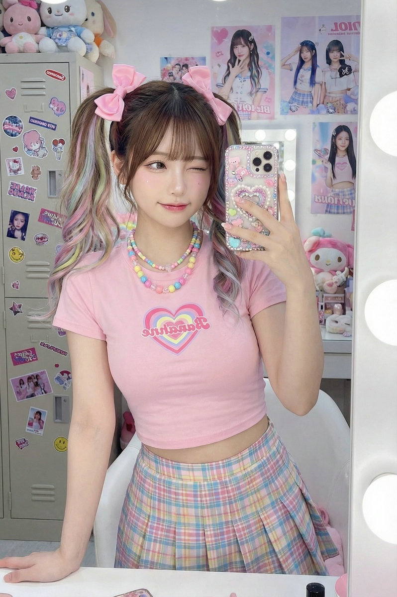 AI girlfriend:The Idol's Lens: Crafting the Perfect Y2K Mirror Selfie