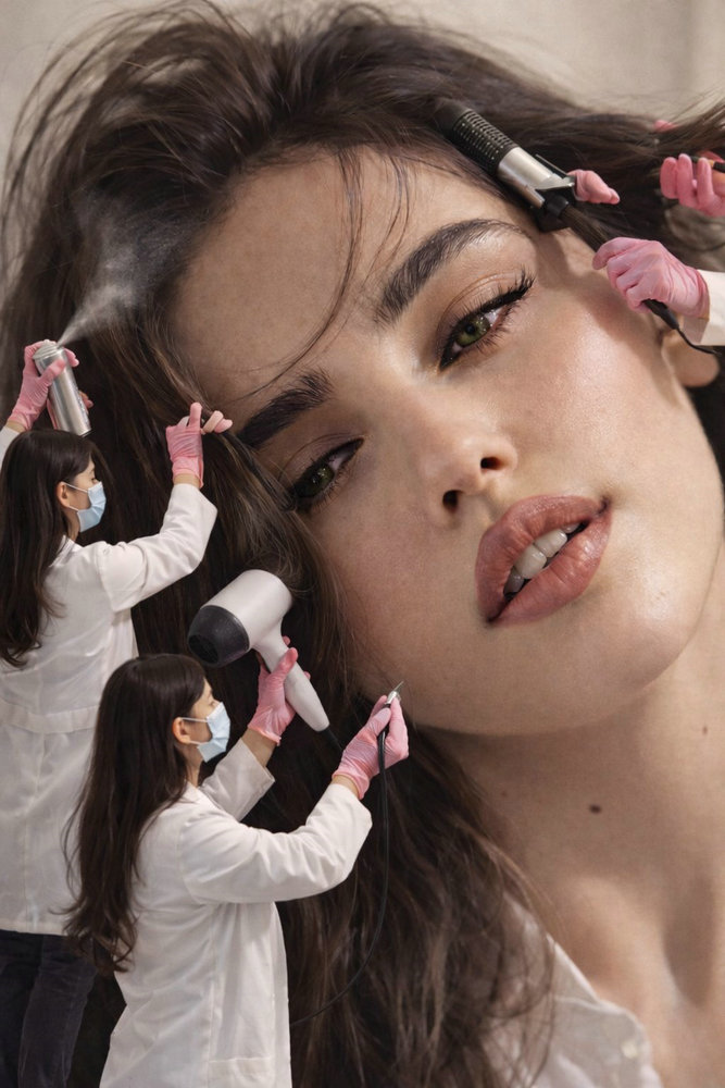 AI Pretty Girl Surreal Beauty: Miniature Makeup 2