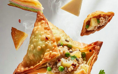 AI Samosa Feast: Premium Product Photography Prompt