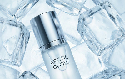 AI Luxury Cosmetic: Frozen Ice Block Product Photography Prompt